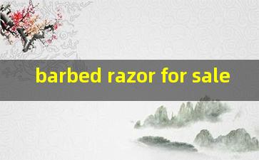  barbed razor for sale